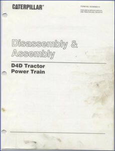 caterpillar d4d service manual, caterpillar service manual, caterpillar d4d
