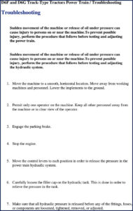 caterpillar d6f, d6g troubleshooting manual, caterpillar manual, caterpillar d6f,