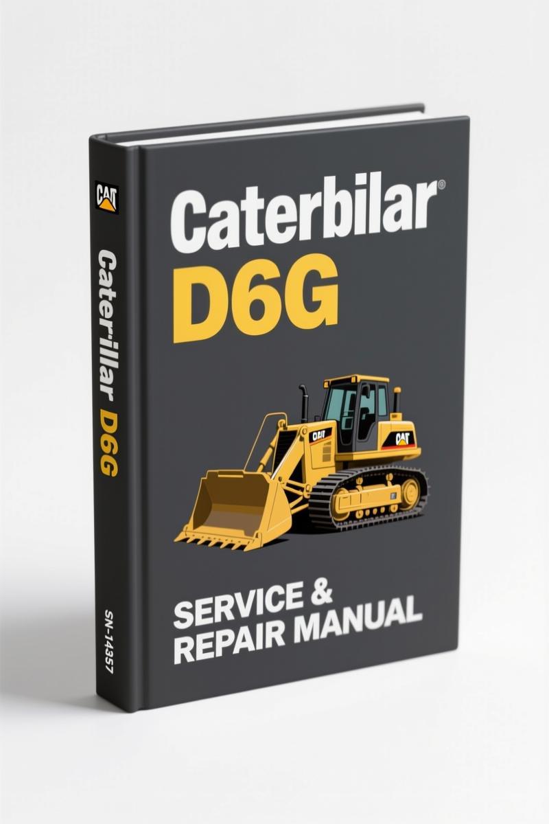 caterpillar d6g technical manual, caterpillar manual, caterpillar d6g