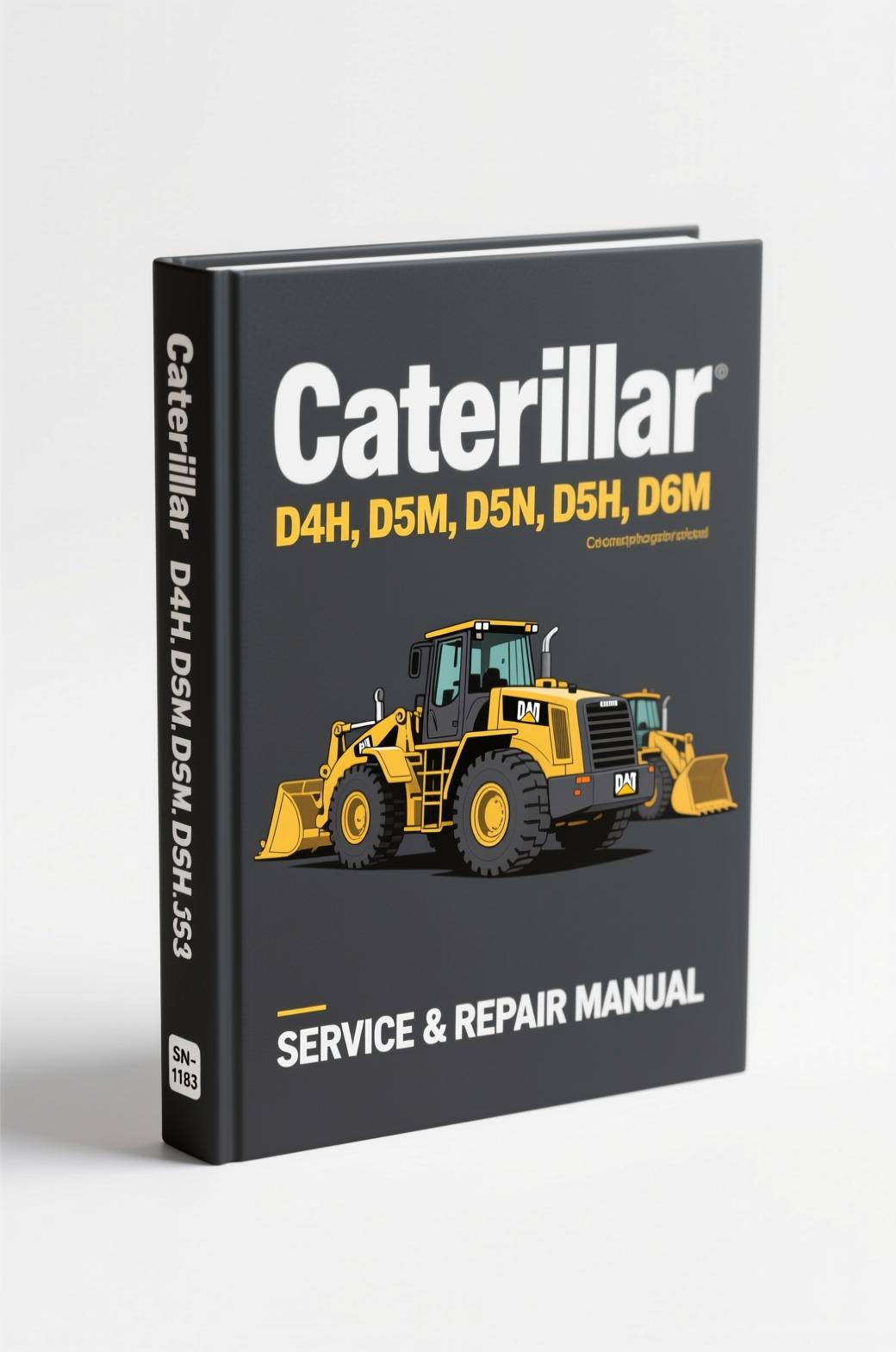 caterpillar d4h, d5m, d5n, d5h, d6m technical manual, caterpillar manual, caterpillar d4h,