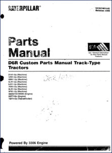 caterpillar d6r 1998 parts catalog, caterpillar parts catalog, caterpillar d6r