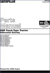 caterpillar d8r 2001 parts catalog, caterpillar parts catalog, caterpillar d8r