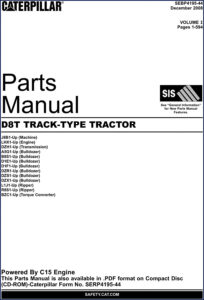caterpillar d8t 2008 parts catalog, caterpillar parts catalog, caterpillar d8t