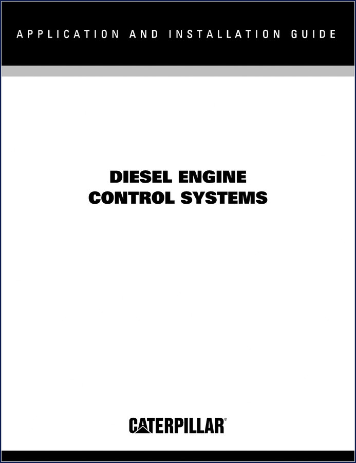 caterpillar diesel engine control systems installation manual, caterpillar manual, caterpillar diesel