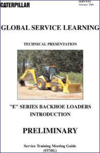 caterpillar e 2006 training manual, caterpillar manual, caterpillar e
