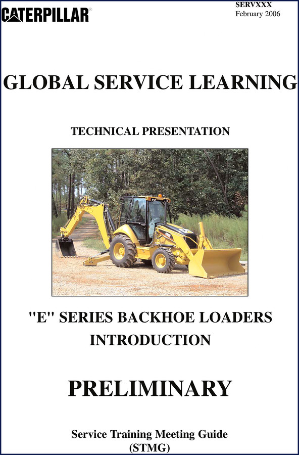 caterpillar e 2006 training manual, caterpillar manual, caterpillar e