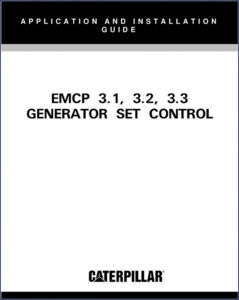 caterpillar emcp 3.1, caterpillar manual, caterpillar emcp
