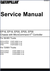 caterpillar ep16, caterpillar manual