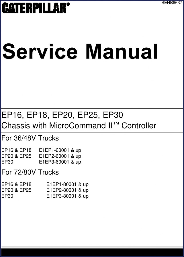 caterpillar ep16, caterpillar manual