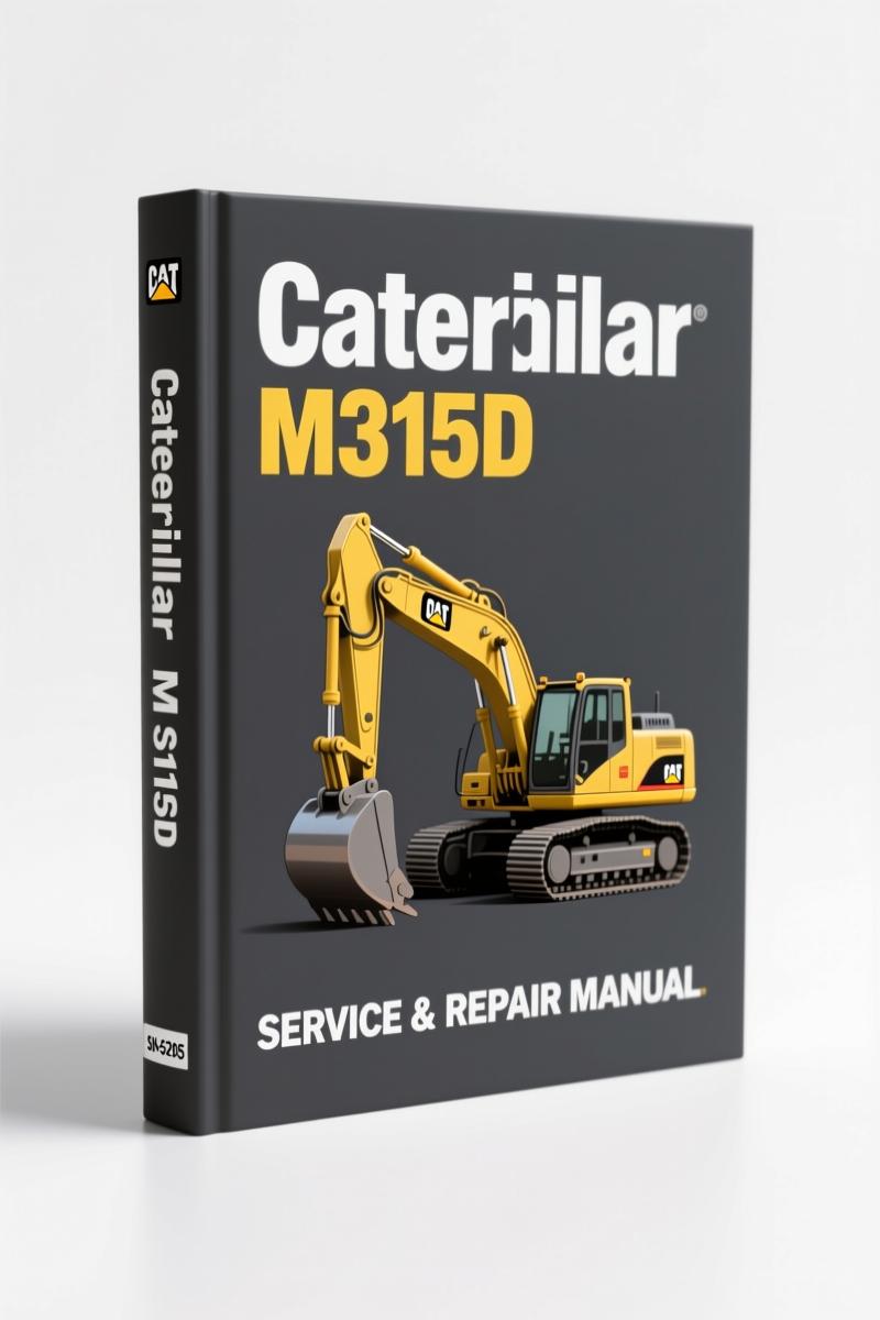 caterpillar m315d technical manual, caterpillar manual, caterpillar m315d