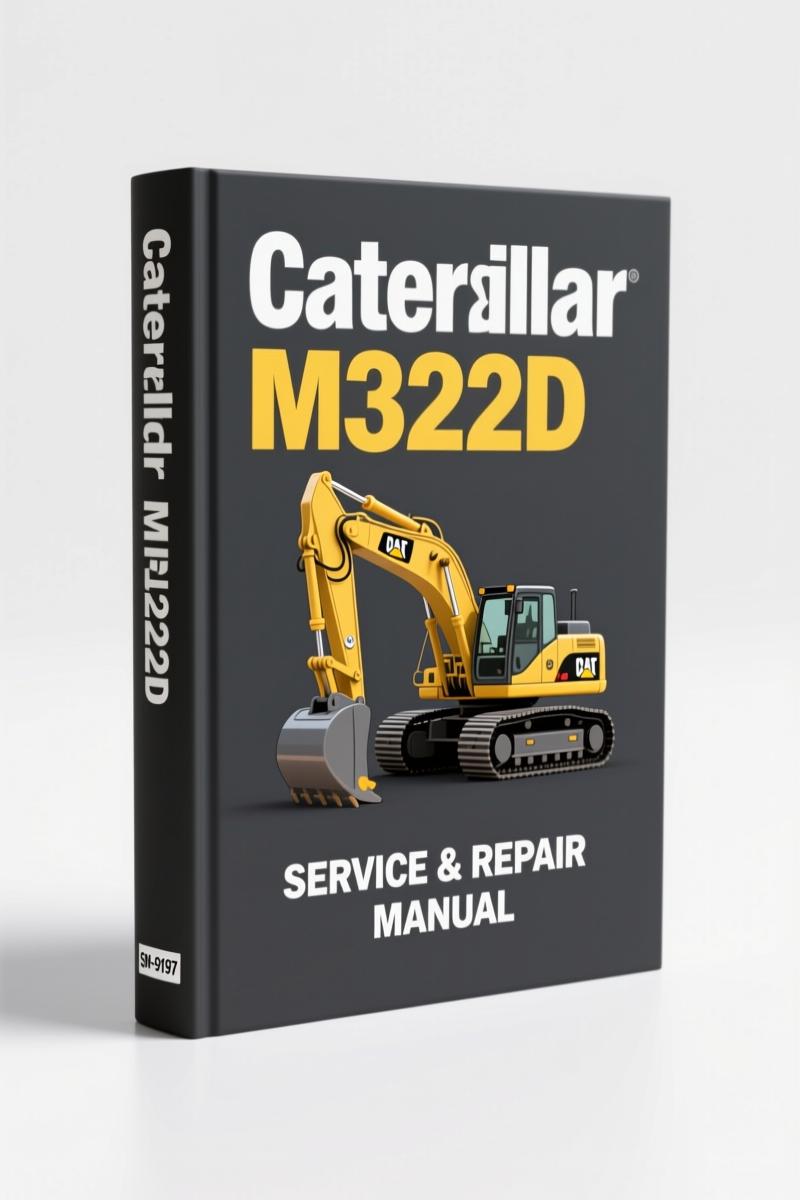 caterpillar m322d service manual, caterpillar service manual, caterpillar m322d