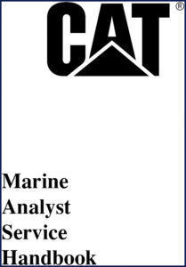 caterpillar marine analyst 2004 service manual, caterpillar service manual, caterpillar marine