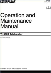 caterpillar th360b 2006 operators manual, caterpillar manual, caterpillar th360b