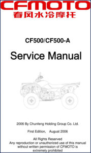 cfmoto cf500 & cf500, cfmoto manual, cfmoto cf500