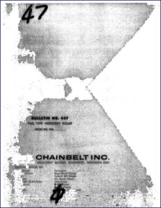 chainbelt oms 447 operators manual, chainbelt manual, chainbelt oms