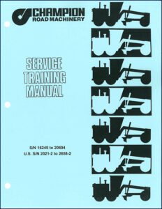 champion 700 series training manual, champion manual, champion 700