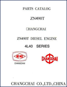 changchai zn490t parts catalog, changchai parts catalog, changchai zn490t