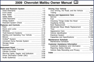 chevrolet malibu 2008 user manual, chevrolet manual, chevrolet malibu
