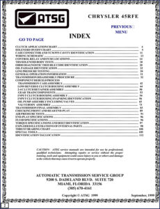 chrysler grand cherokee 45rfe ram 1999 service manual, chrysler service manual, chrysler grand
