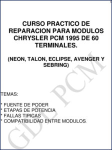 chrysler neon talon sebring avenger eclipse pcm training, chrysler manual, chrysler neon