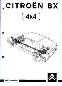 citroën bx 4x4 service manual, citroã«n service manual, citroã«n bx