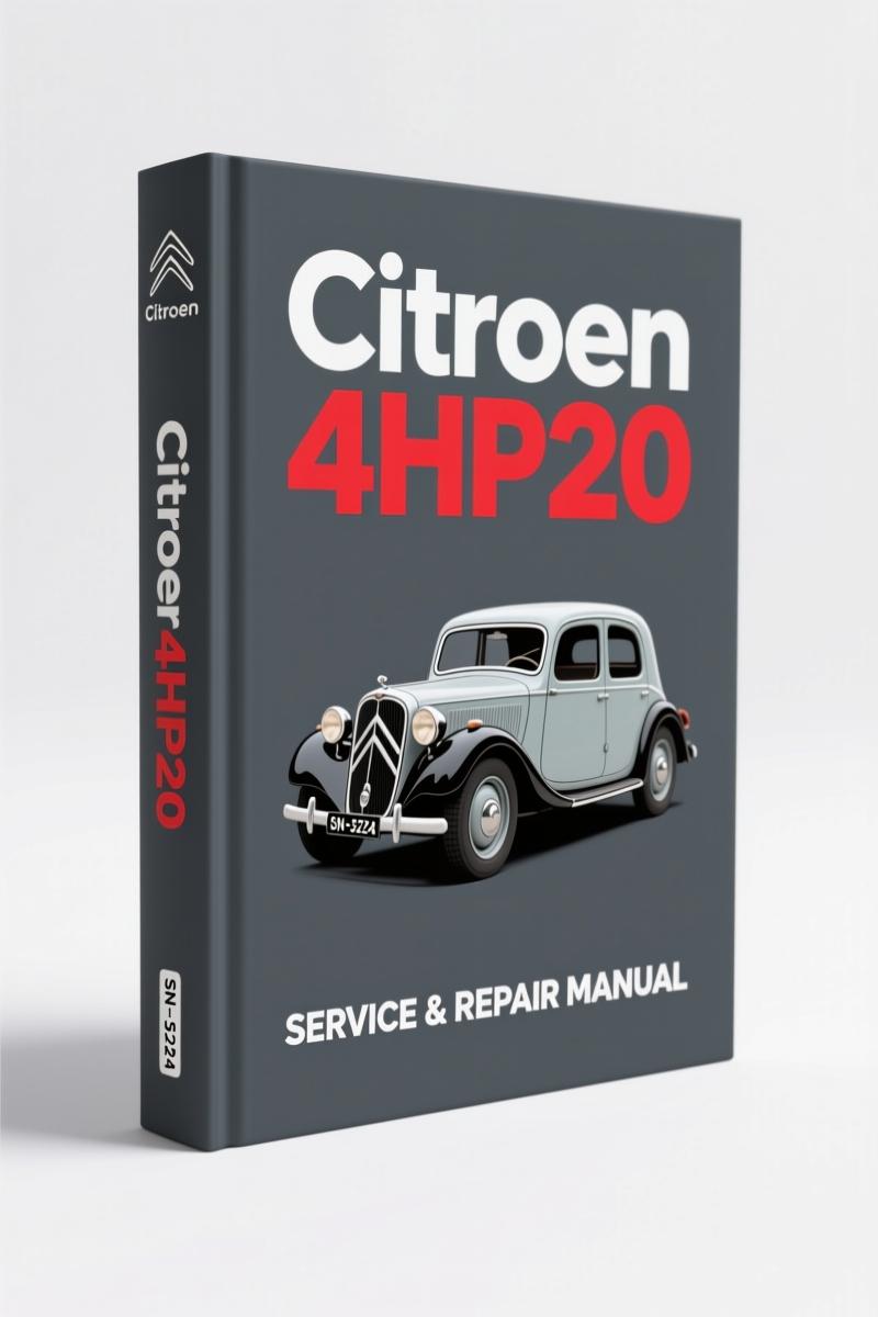citroen 4hp20 service manual, citroen service manual, citroen 4hp20