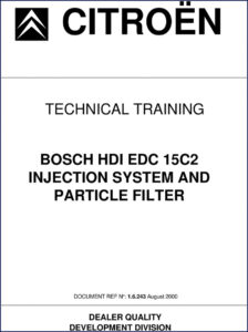 citroën dw12 2000 technical manual, citroën manual, citroën dw12