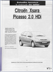 citroën xsara picasso 2000 technical manual, citroën manual, citroën xsara