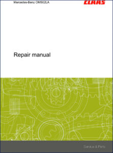 claas om502la repair manual, claas repair manual, claas om502la