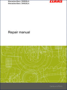 claas om906la, om926la repair manual, claas repair manual, claas om906la,