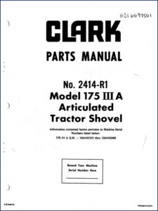 clark, clark-hurth manual