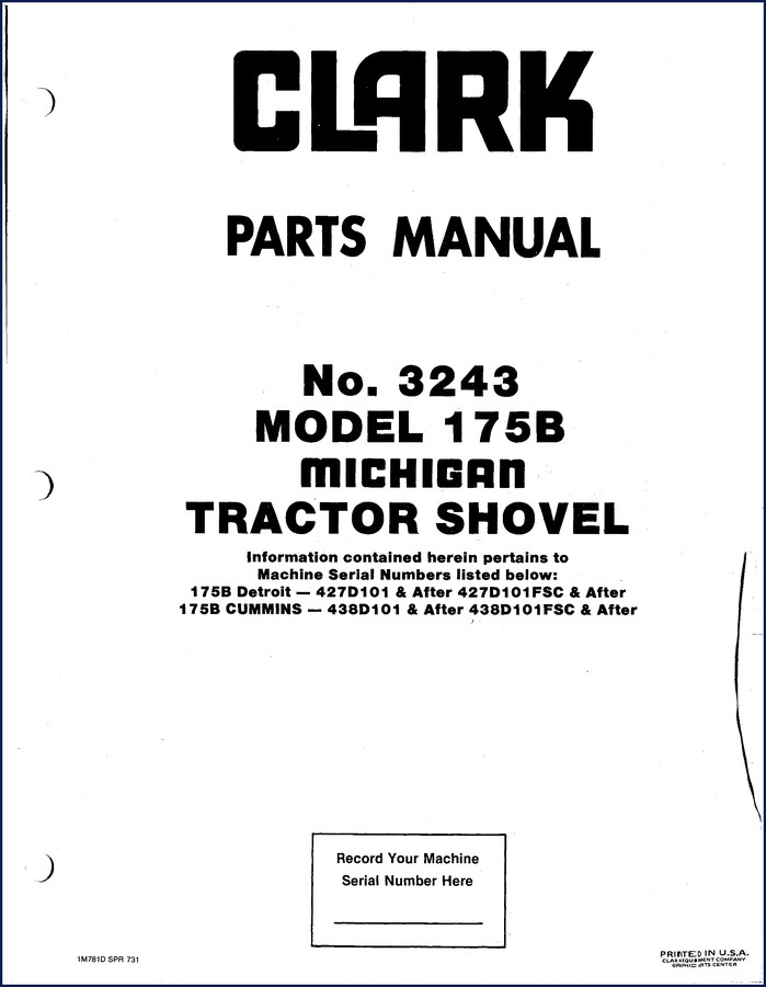 clark, clark-hurth manual