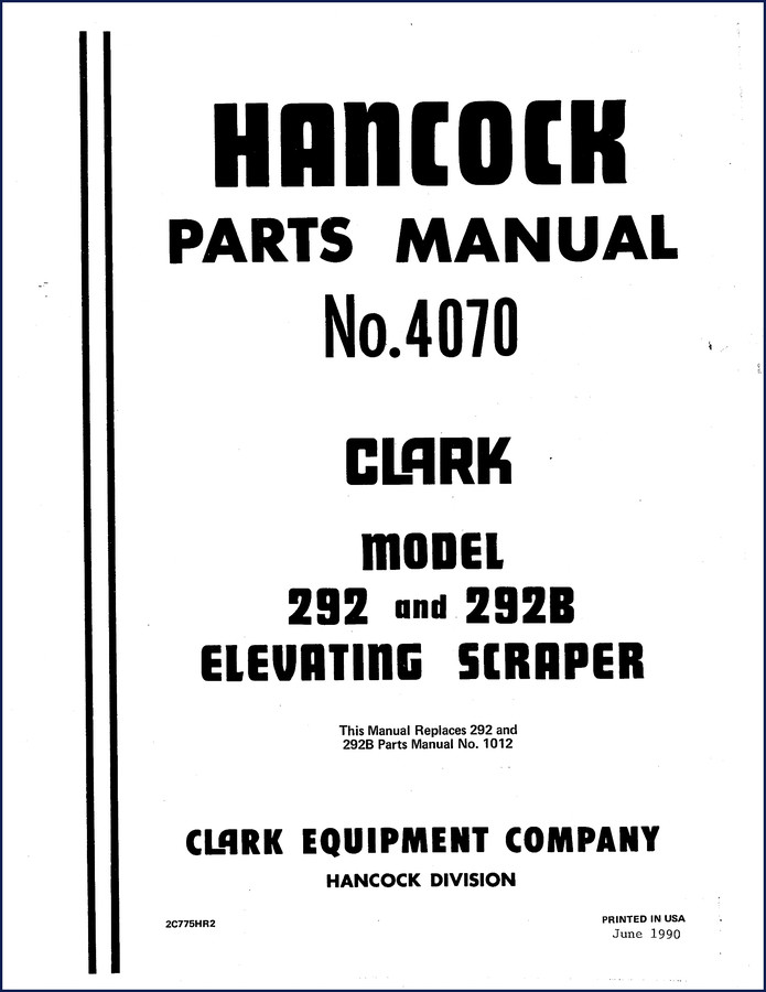 clark, clark-hurth manual
