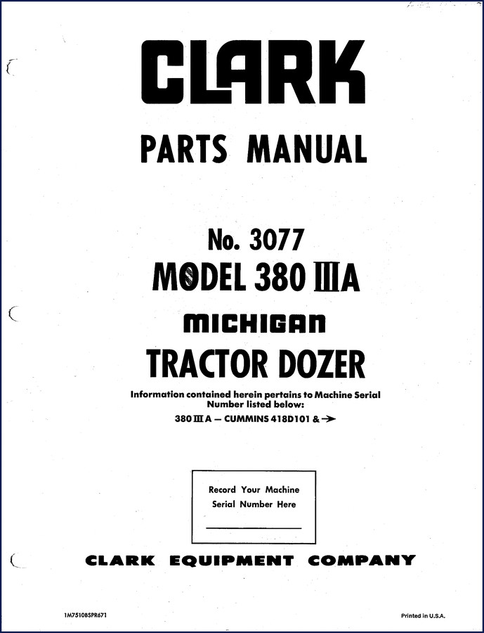 clark, clark-hurth manual