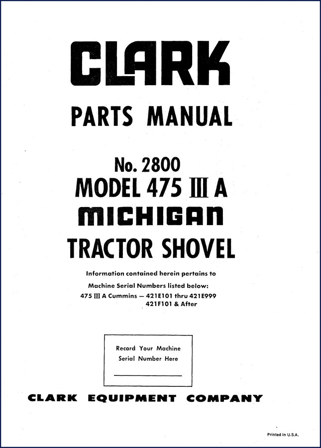 clark, clark-hurth manual