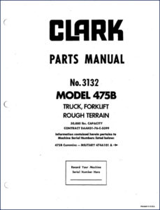 clark, clark-hurth manual