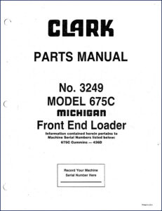 clark, clark-hurth manual