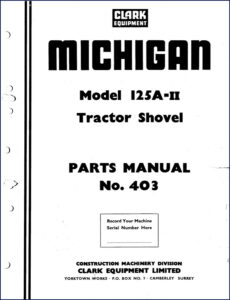 clark equipment 125a, clark equipment manual, clark equipment equipment