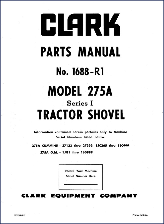 clark equipment 275a parts catalog, clark equipment parts catalog, clark equipment equipment