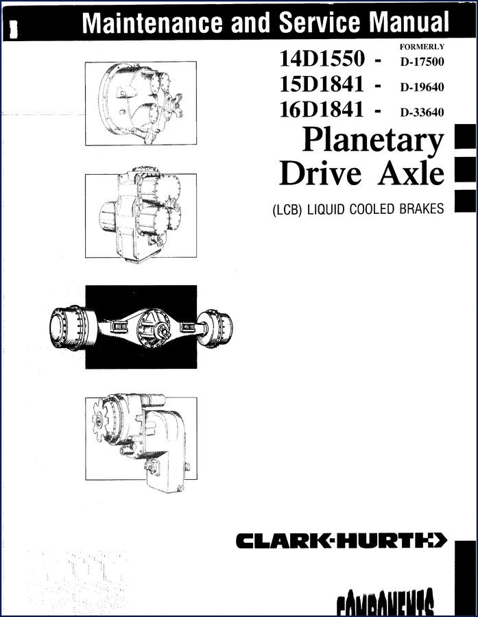 clark, clark-hurth manual