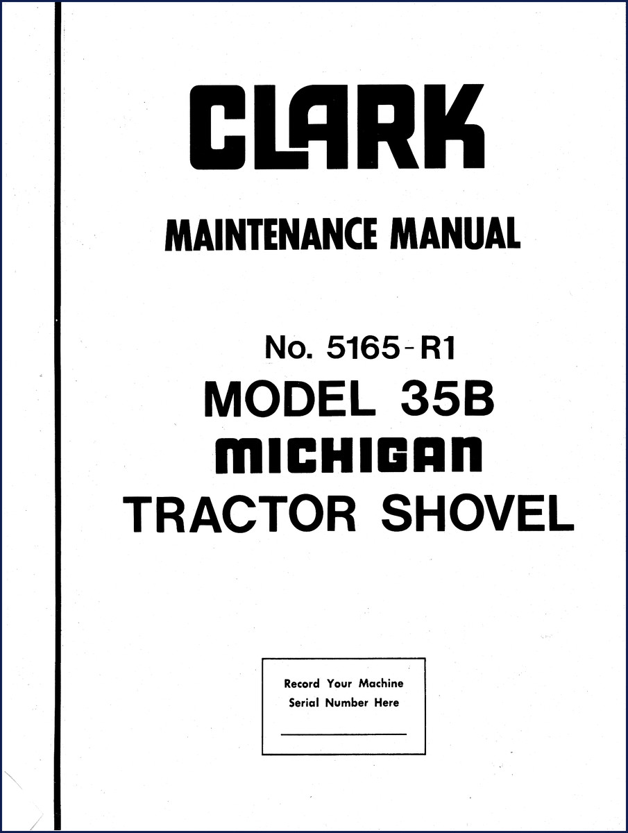 clark, clark-hurth manual