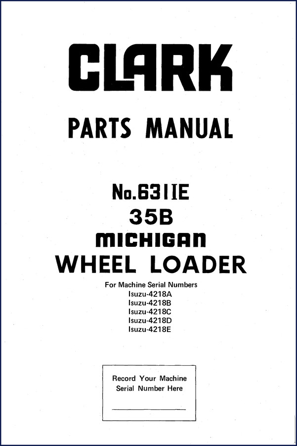 clark, clark-hurth manual