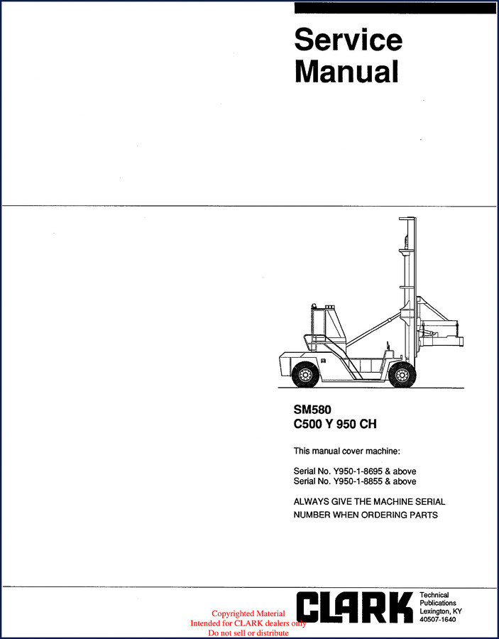 clark, clark-hurth manual