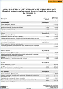 cnh 430, 440, 440ct 2007 repair manual, cnh repair manual, cnh 430,