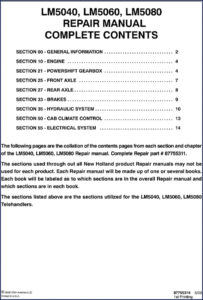 cnh america lm5040 lm5060 lm5080 2008 repair manual, cnh america repair manual, cnh america america