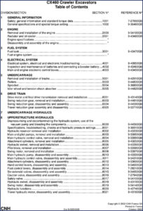 cnh cx460 2002 service manual, cnh service manual, cnh cx460