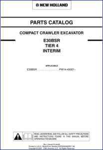cnh e30bsr 2007 parts catalog, cnh parts catalog, cnh e30bsr