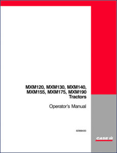 cnh mxm120, cnh manual