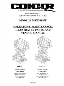 condor 3887e, 4887e service manual, condor service manual, condor 3887e,