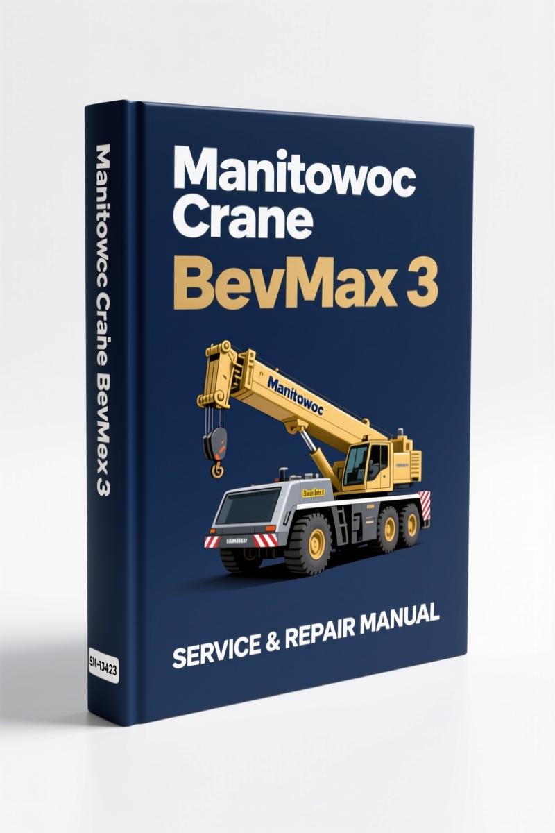 manitowoc crane bevmax 3 technical manual, manitowoc crane manual, manitowoc crane crane